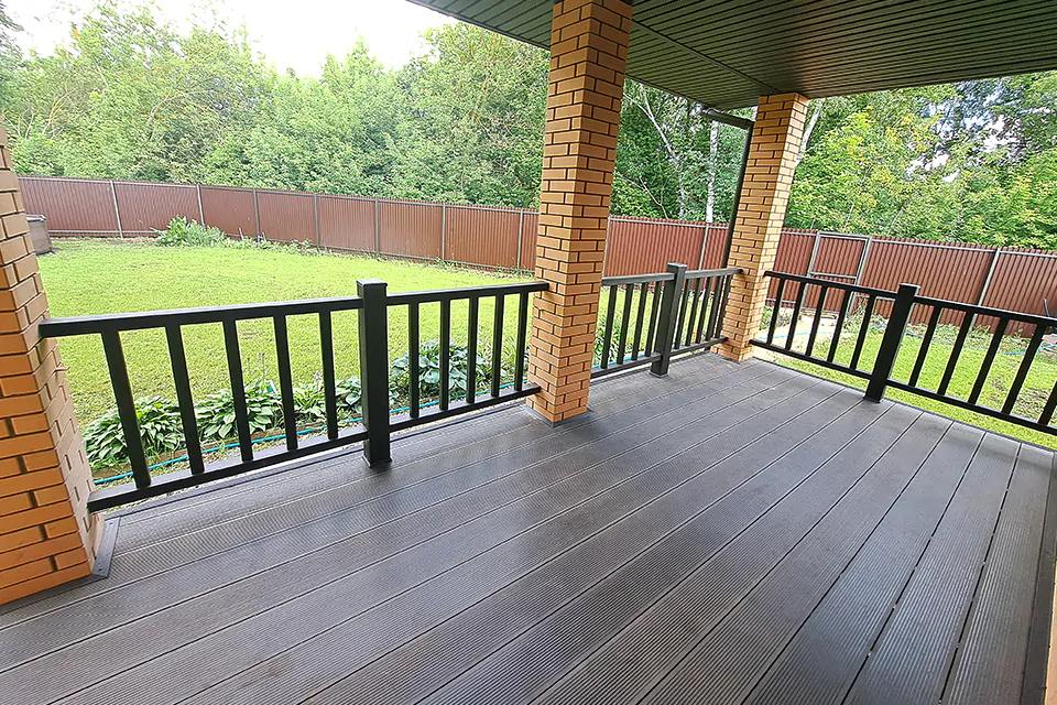 Терраса из террасной доски ДПК Best Decking — стоимость под ключ
